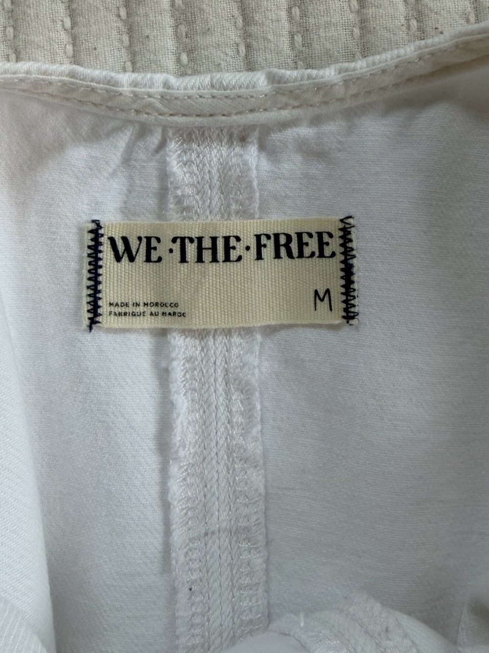 Free People High Roller Shortalls in Optic White Cotton - Picture 6 of 10